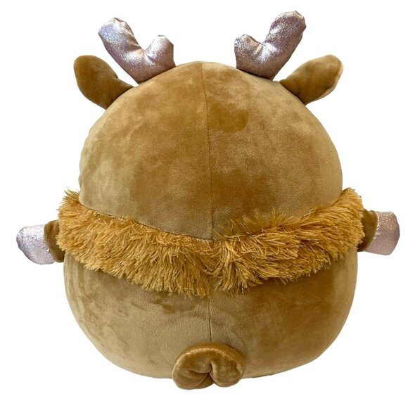 NEW Large Animal Adventure Squeeze w/Love XTRA PUFF Reindeer Glittery Plush-15" - Picture 4 of 16